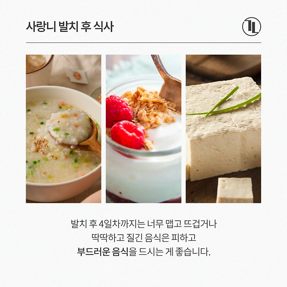 사랑니 발치 후 지혈, 음주, 양치 주의사항 / 강남레옹치과 관련 이미지 3