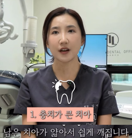 크라운 치료 가이드 / 충치&middot;신경치료 후 크라운과 가격&보험 / 강남레옹치과 관련 이미지 4