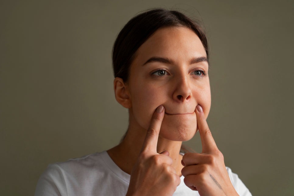 If your face is like this, "buccal fat removal" is not the first step — Gangnam "buccal fat lifting" is. image 3
