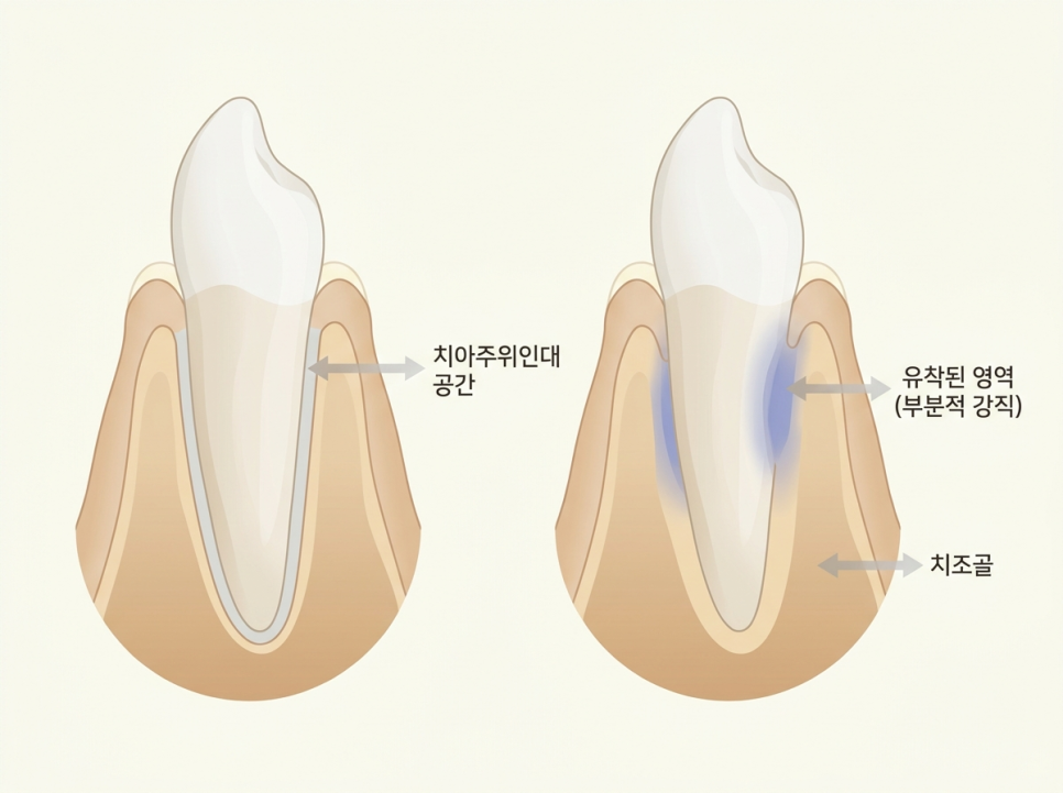 치아 유착(ankylosis)이란? 아이 유치가 안 빠지고 낮게 보일 때 확인할 점 관련 이미지 3