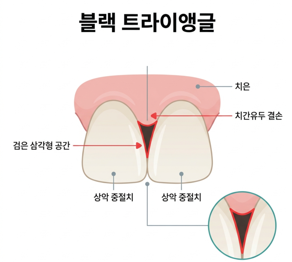 재교정에도 안 없어진 블랙 트라이앵글 치료, 라미네이트로 해결한 케이스 관련 이미지 3