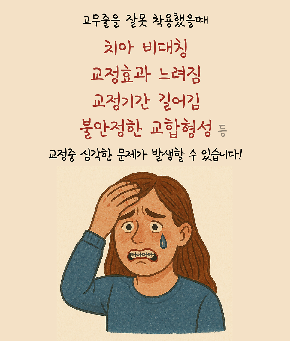 교정 고무줄, 그냥 끼는 게 아닙니다! 위치&middot;시간&middot;지속이 핵심입니다. 관련 이미지 11
