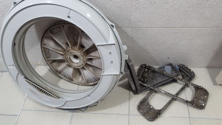 세탁기 청소..속이 다 시원하네요ㅋㅋ 관련 이미지 1