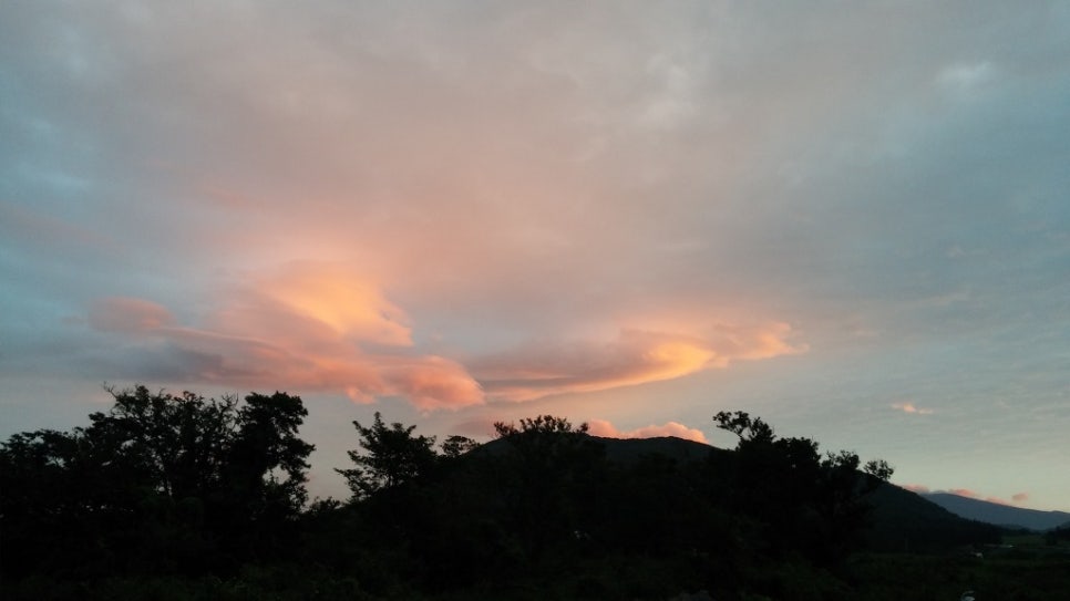 교래에서 본 노을... 관련 이미지 3