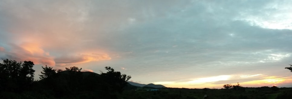 교래에서 본 노을... 관련 이미지 1