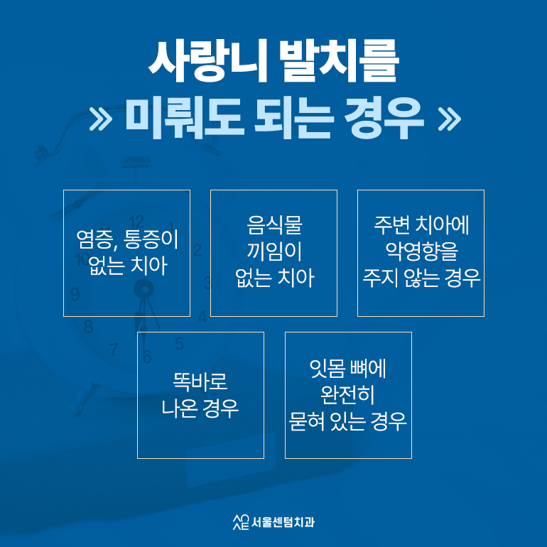 사랑니 날 때 통증 문제가 생겼다는 신호? 발치 필요 여부 체크 관련 이미지 5