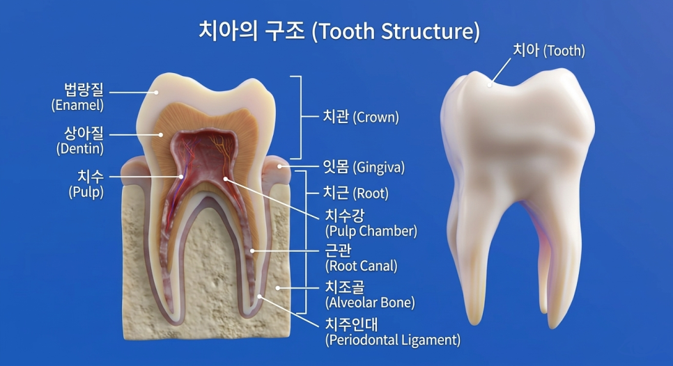 영등포 치과와 알아보는 자연치아 vs 임플란트,치주인대가 만드는 씹는 맛의 차이? 관련 이미지 2