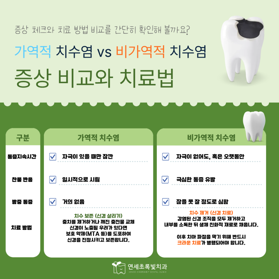 가역적 치수염 VS 비가역적 치수염 선유도역 치과가 알려주는 통증의 신호를 놓치지 않는 법 관련 이미지 6