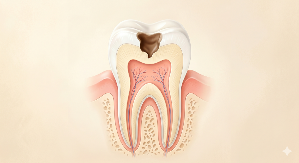 Yeongdeungpo Dental Clinic: Treatment Methods and Material Choices by Stage for Black Spots on Teeth image 2